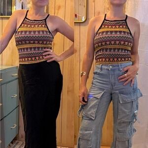 3 FOR $15 DEAL / Forever 21 aztec‎ croptop - PVBUNDLE